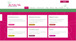 Desktop Screenshot of alfalfacontentgenerator.com