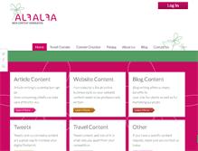 Tablet Screenshot of alfalfacontentgenerator.com